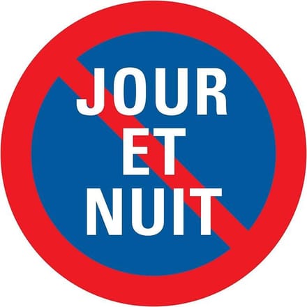 Pickup bord rond diameter 18 cm - Jour et nuit