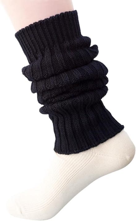 Famanu - Gebreide alpaca beenwarmers, lang, warm, voor winter en dans