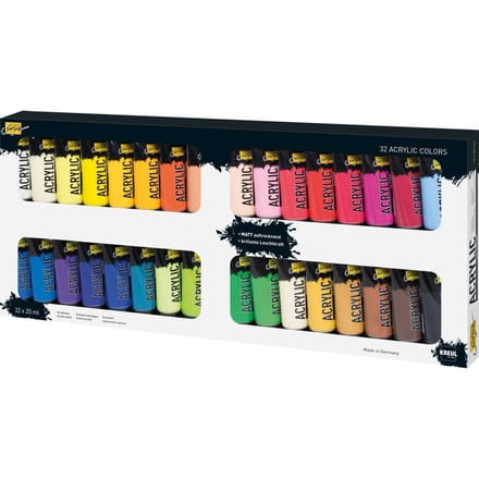 SOLO GOYA Acrylverf Set - 32 stuks 20 ml tubes