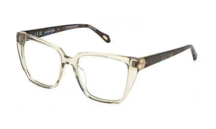 Just Cavalli VJC186 Verde trasparente 53/17/140 WOMAN Brilmonturen