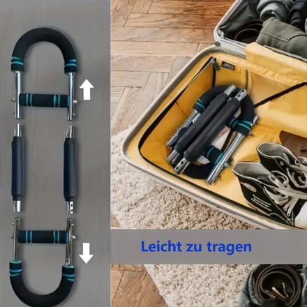 U-Vormige Arm Trainer met Verstelbare Borst Expander en Thigh Master