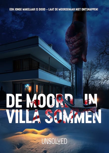 Unsolved: De Moord in Villa Sommen | Coöperatief Moordraadsel - Escape Room voor thuis (1-8 spelers, leeftijd 15 +)