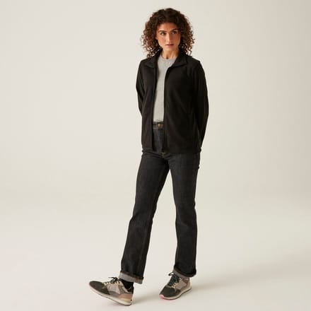 Fleece Hiking Dames Zacht Materiaal Rits