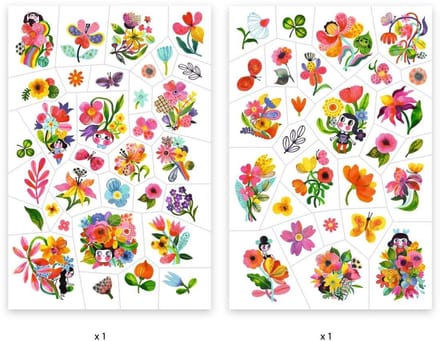 Tatoeages: Bloemenpracht