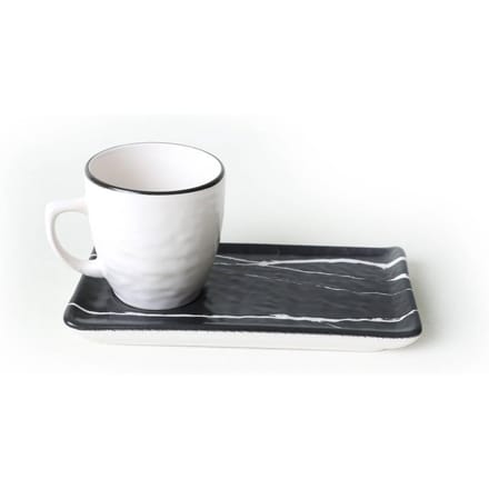 4-delige koffieset Linah keramiek | Hermia