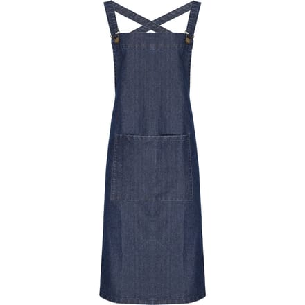 Premier Cross Back Barista Slabberschort (Indigo Denim)