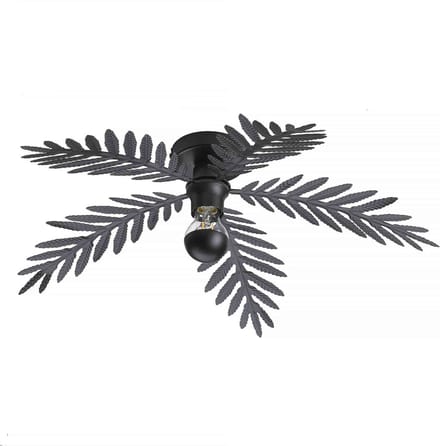Plafondlamp Palm 5 bladen Ø 60 cm zwart
