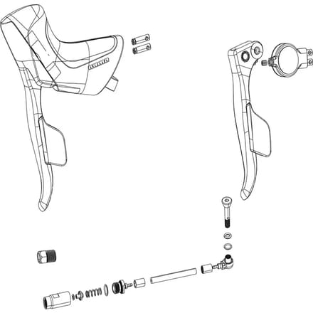 Hydraulische remhendel-veiligheidsconnector Sram Rival Etap AXS Stealth-A Majig