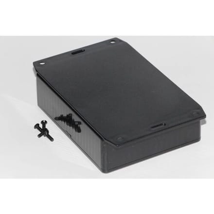 Hammond Electronics 1591GF2BK Universele behuizing 121 x 94 x 34 ABS Zwart 1 stuk(s)
