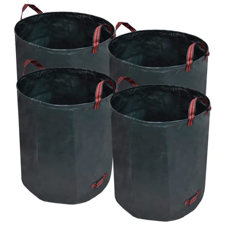 vidaXL - Tuinafval - zak - Groen - 272L - 150 - g/vierkante - meter - (4 - stuks)