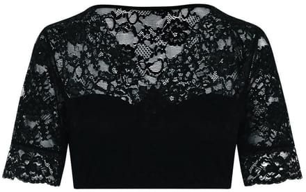 Dirndlblouse korte mouwen Wiesn-Zauber