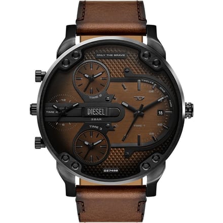 Diesel MR. DADDY SLIM Heren Horloge 54 cm - Zwart