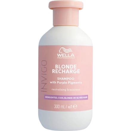 Wella Professionals Invigo Blonde Recharge Cool Blonde Shampoo - Blond Haar - 300 ml