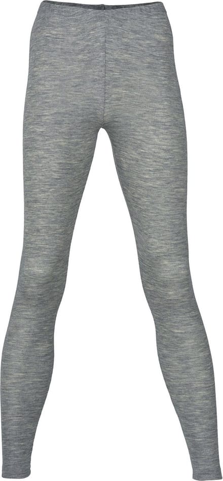 Dames Legging Engel Natur Zijde - Merino Wol lichtgrijs 34/36(S)