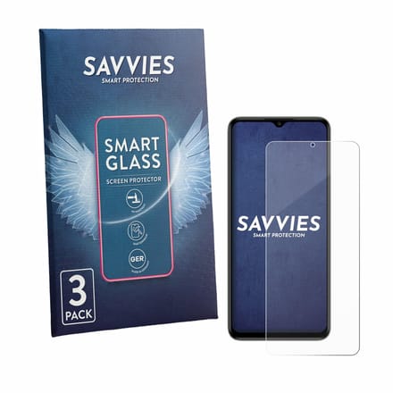3 Stuks Savvies Screenprotector - geschikt voor Itel Zeno 100 - beschermfolie glas transparant