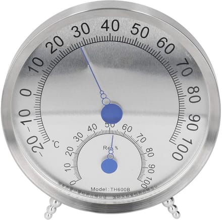 Waterdichte Buiten Thermometer met Hygrometer en Standaard