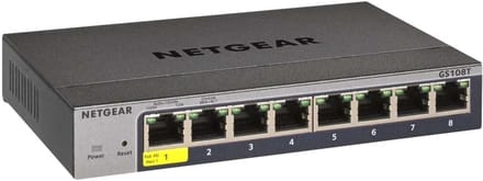 8-Poorts Gigabit Ethernet Switch Smart Managed Pro met Flexibel Beheer