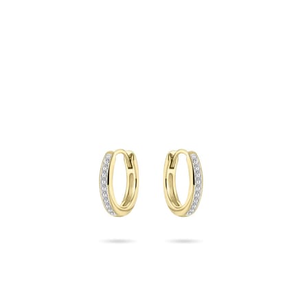 Gisser Jewels Goud Oorringen Goud VGKCD2/12