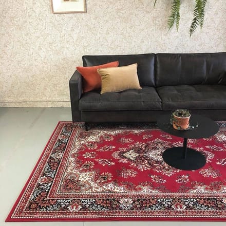 Vintage vloerkleed Nain Perzisch Rood - 160 x 225 cm - (M)