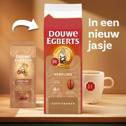 Douwe Egberts Verfijnd Koffiebonen - 4 x 500 gram
