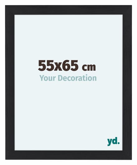 Your Decoration - Fotolijst 55x65 cm - MDF - Zwart Houtnerf - Como