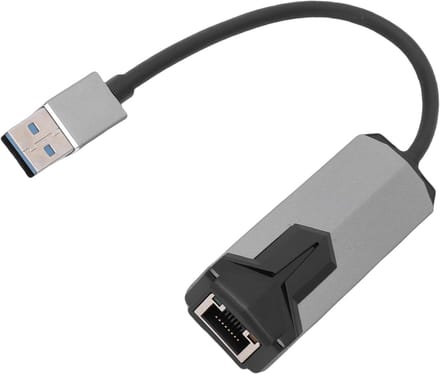 Netwerkadapter - Ethernet Adapter - Snellere Internetverbinding - 2.5G Snelheid - USB 3.0 - Zilver