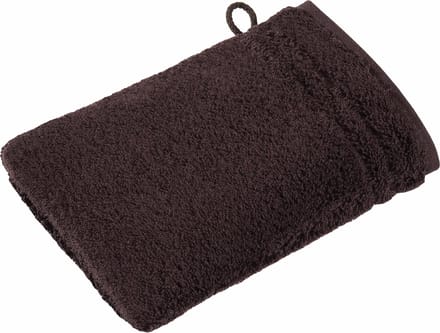 Vossen Washandje Vienna Style Supersoft - Dark Brown 22x16