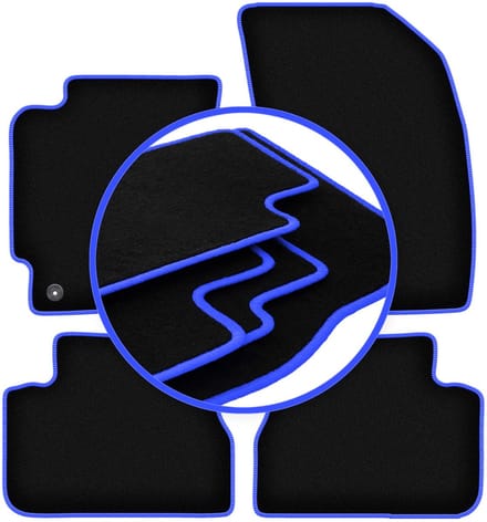 CARLUX-BLUE automatten voor: Chevrolet Evanda sedan (2006-2012)