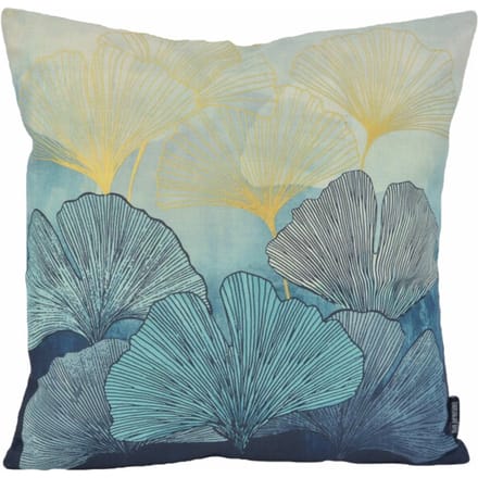 Gek op kussens! Sierkussen ginkgo #2 | 45 x 45 cm | katoen/linnen