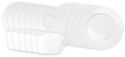 Esmeyer koffieservies HEIKE, 18-delig porselein