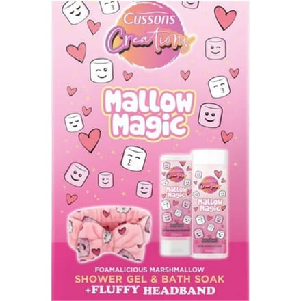 Cussons Creations Mallow Magic Bad Geschenkset – 3 stuks