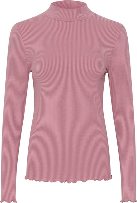 Kaffe KAdrew Turtleneck T-Shirt Dames Top - Maat XXL