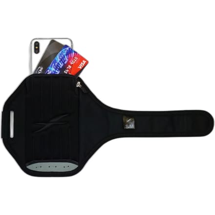 Flexibele armband forte plus met venster voor grote smartphone Fitletic