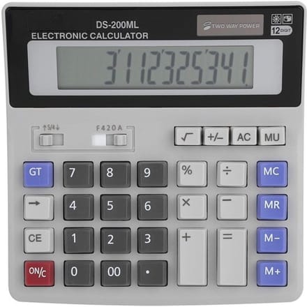 Dailygoody - Zonne-energie Rekenmachine - Handheld Desktop Calculator