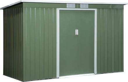 Outsunny gereedschapsschuur - fundering - 2 ventilatieopeningen