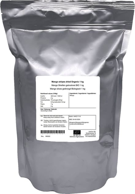 Mango Slices Gedroogd - 1 Kg - Holyflavours