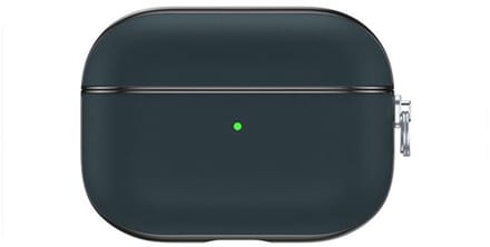 Valenta - AirPods Hoesje - Leer - Snap - Pro - Blauw