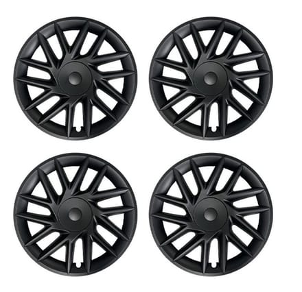Tesla Model 3 Highland Photon Wieldoppen Set 18 inch – Mat Zwart - Exterieur Accessoires