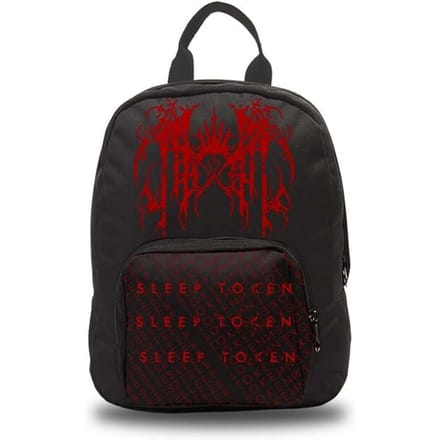 Sleep Token Mini rugzak - Grunge Logo - zwart-rood