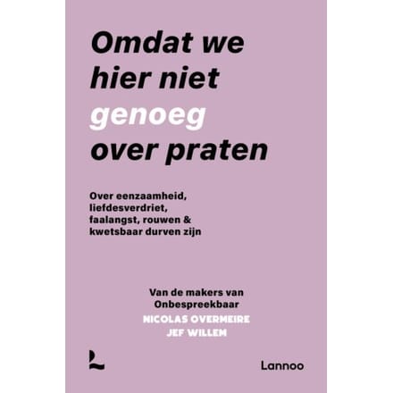 Omdat We Hier Niet Genoeg Over Praten - Onbespreekbaar