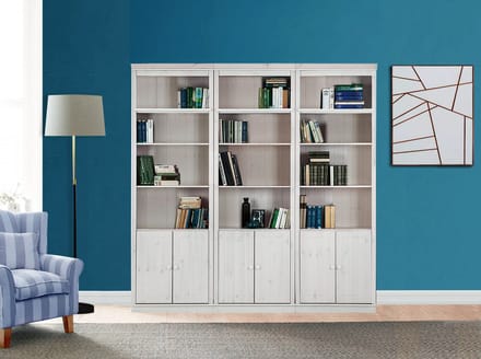 Anita-Boekenkast - Opslag - Wit Grenen