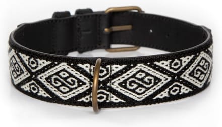 Dogs Love Munay | Hond | Halsband | Yanasu Extra Large Zwart