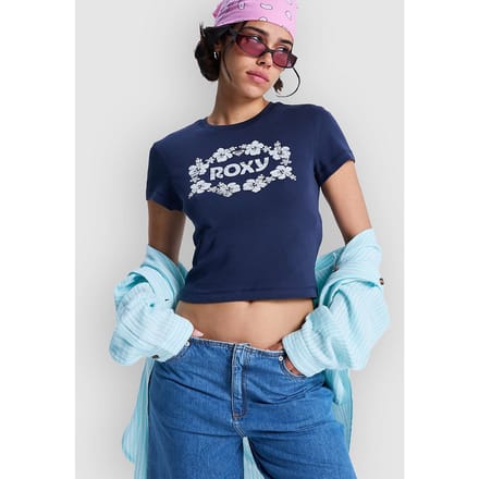 Roxy Sea You Later Baby T-Shirt blauw