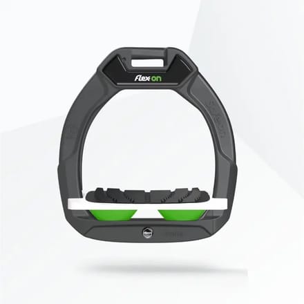 Veiligheidsstijgsteunen Rijdende Inklapbaar Grip Antraciet/Wit/Groen kind Flex-On Safe-On