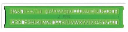 ARDA 3008 lettersjabloon Groen