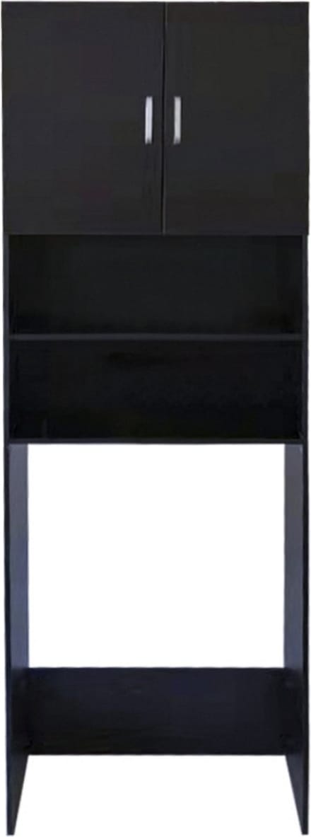 Wasmachine kast ombouw meubel - zwart