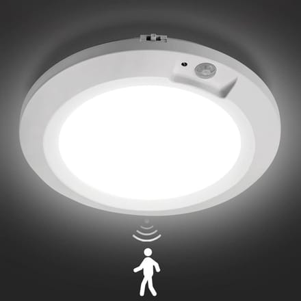 Draadloze Plafondlamp met Bewegingssensor en Batterij, 210LM, Geschikt voor Binnen en Buiten