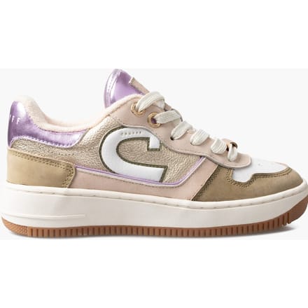 CRUYFF JUNIOR Campo Low Kid Sneakers Meisjes - Leren Sneaker - Groen - Maat 37