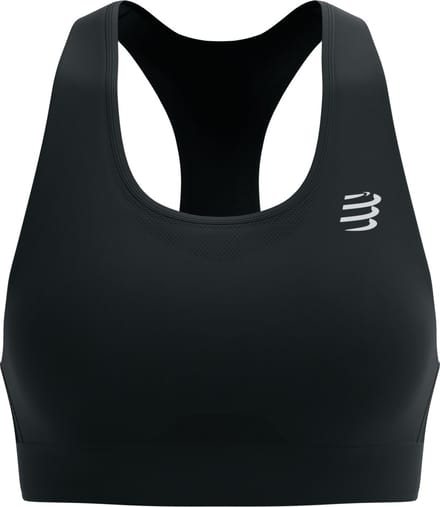 Compressport | Feelfree Seamless Bra | Sport-BH | Black | S -