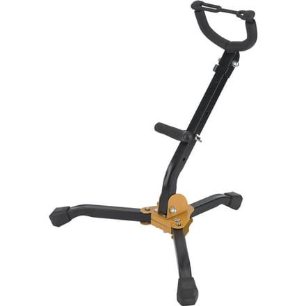 Metalen Opvouwbare Verstelbare Alto Tenor Saxofoon Statief wit